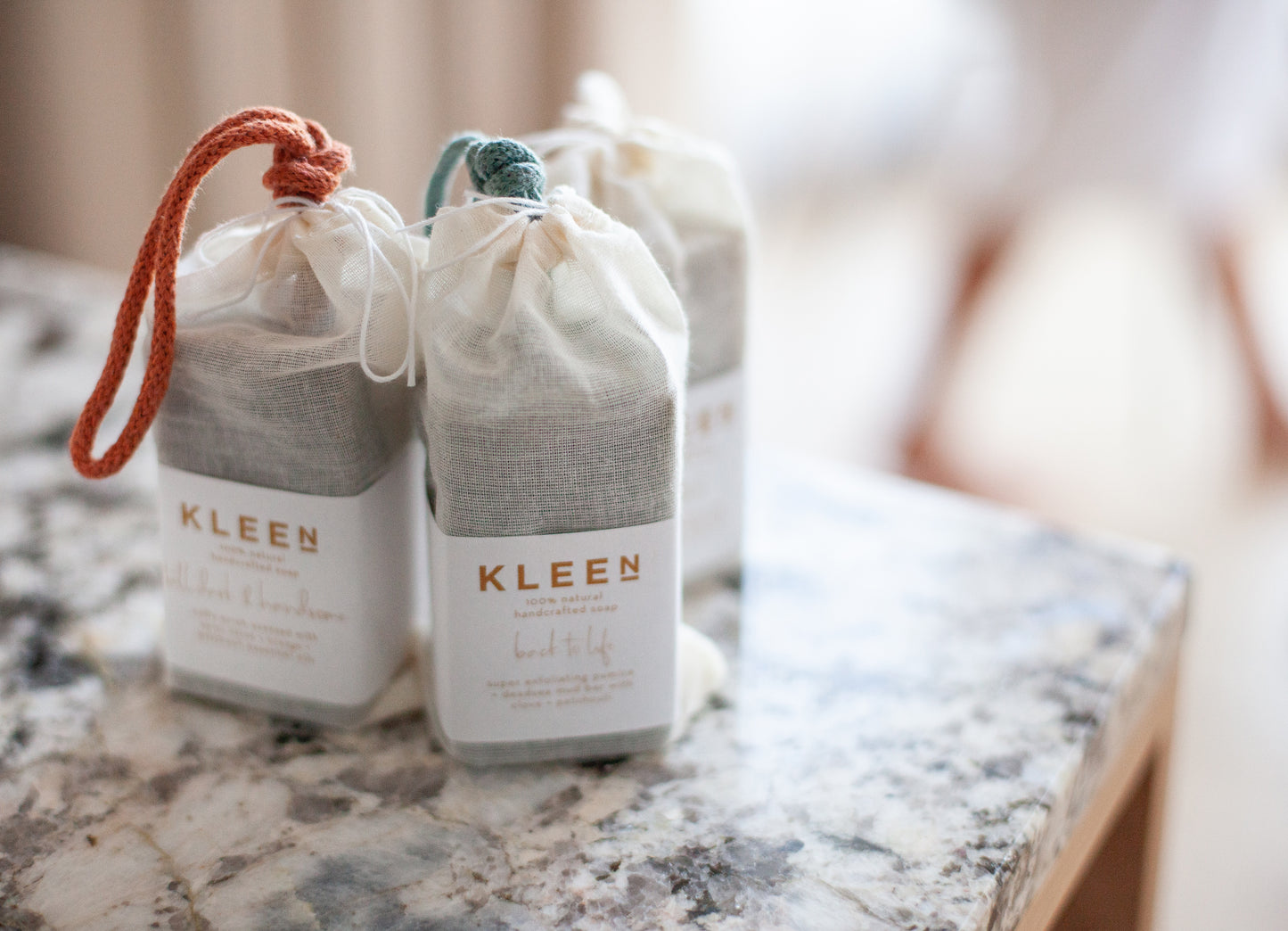 Kleensoaps | Natural, Vegan Soap on a Rope made in the UK
