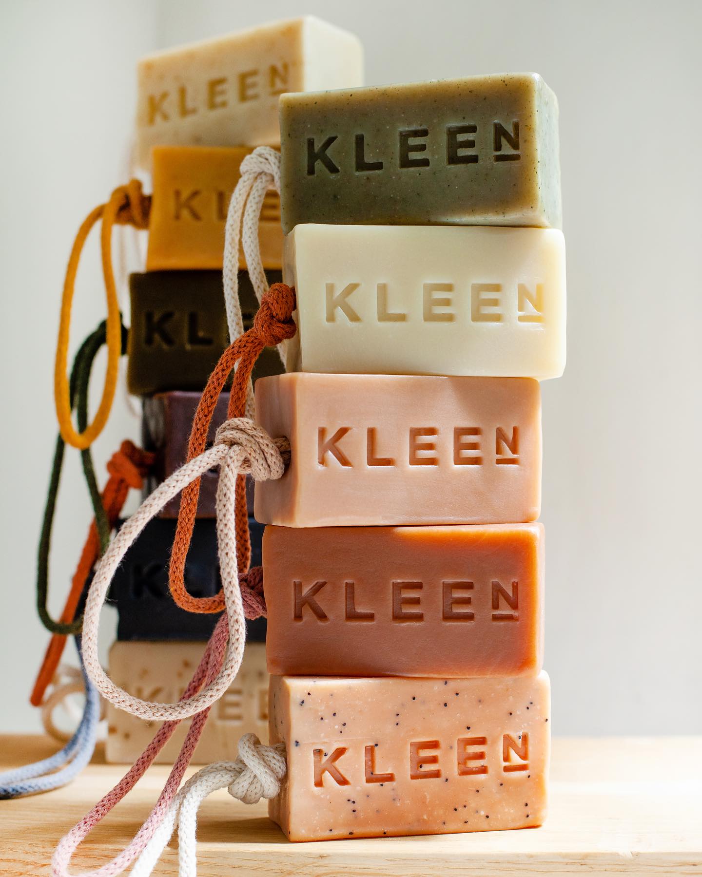 Kleensoaps | Natural, Vegan Soap on a Rope made in the UK