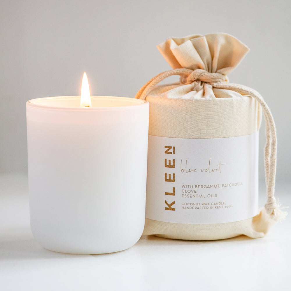 Blue Velvet Scented Coconut Wax Candle