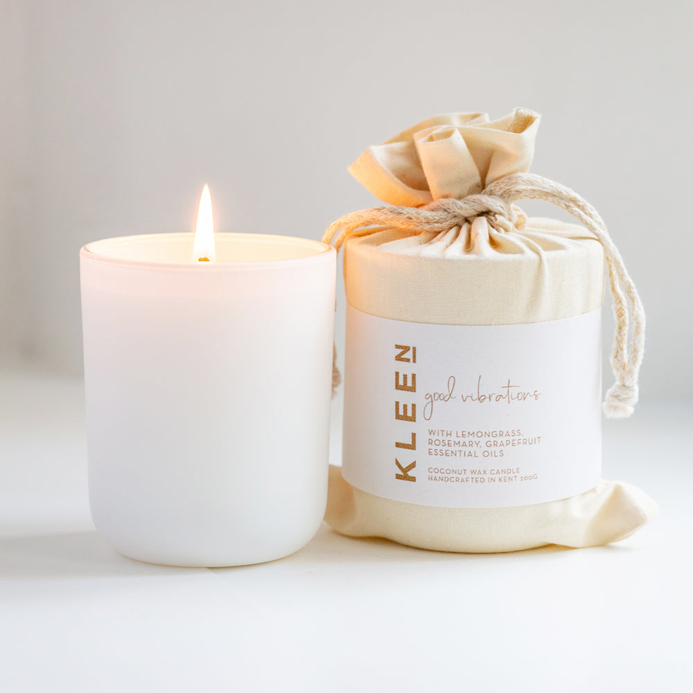 Good Vibrations Scented Coconut Wax Candle